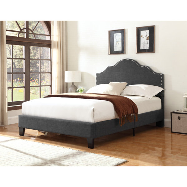 Winston Porter Adelhard Upholstered Low Profile Standard Bed & Reviews